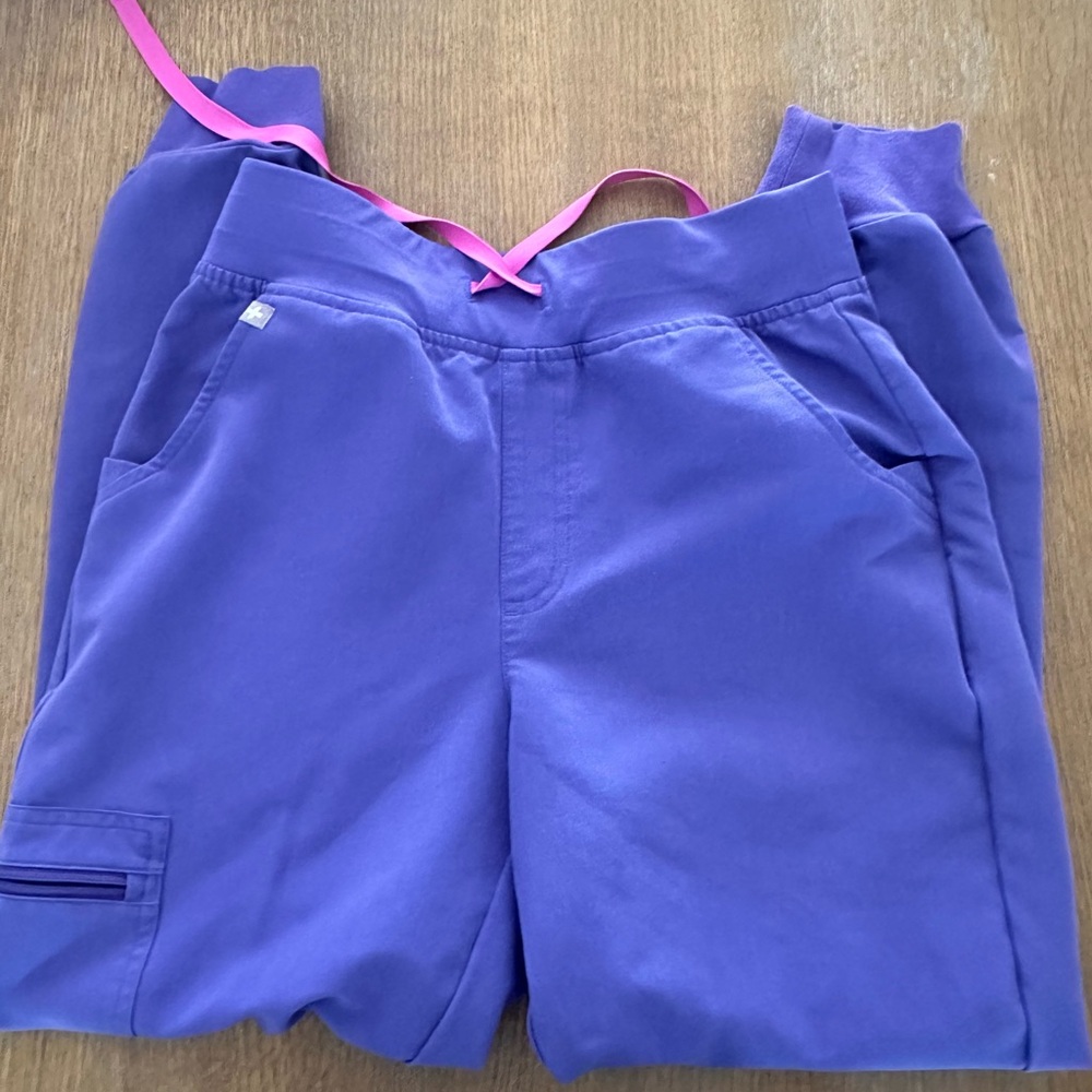 Figs womens amethyst Zamora high waisted 2.0 petite jogger size XS